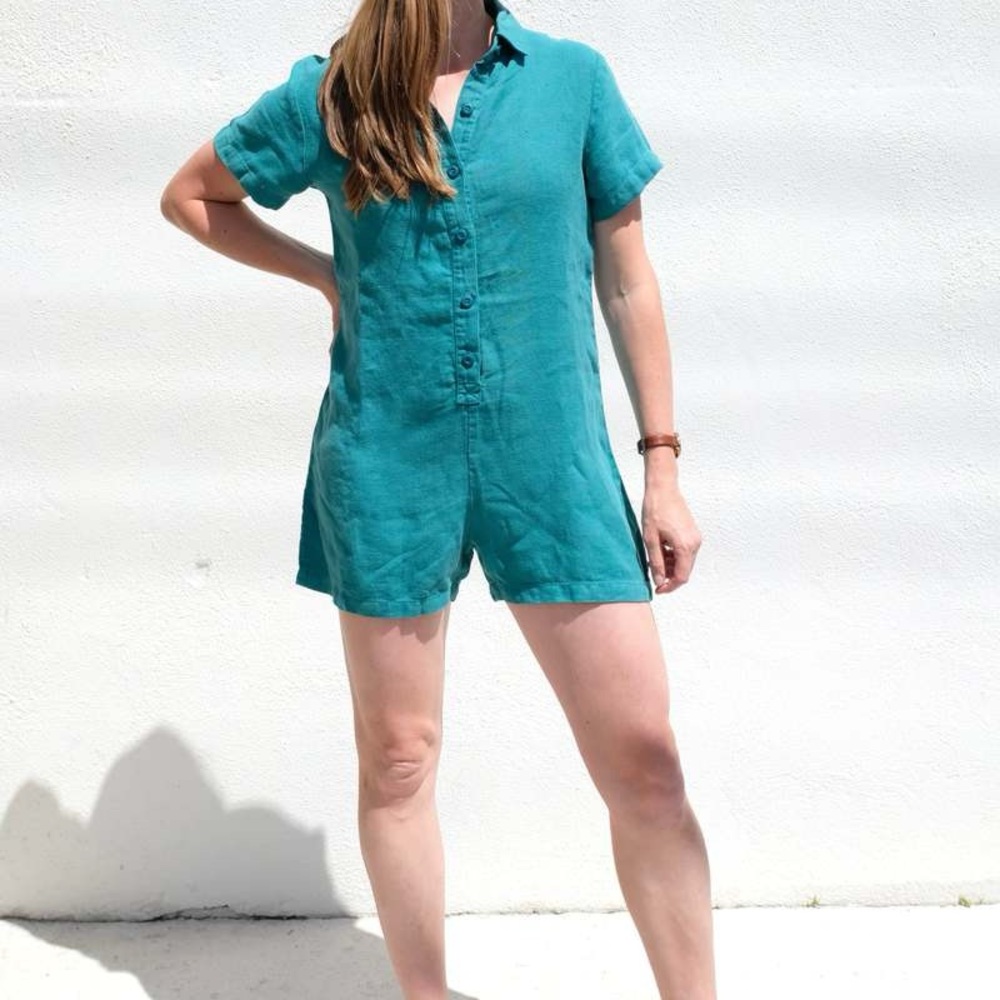 Jungmaven Teal Jumpsuit Size M‎